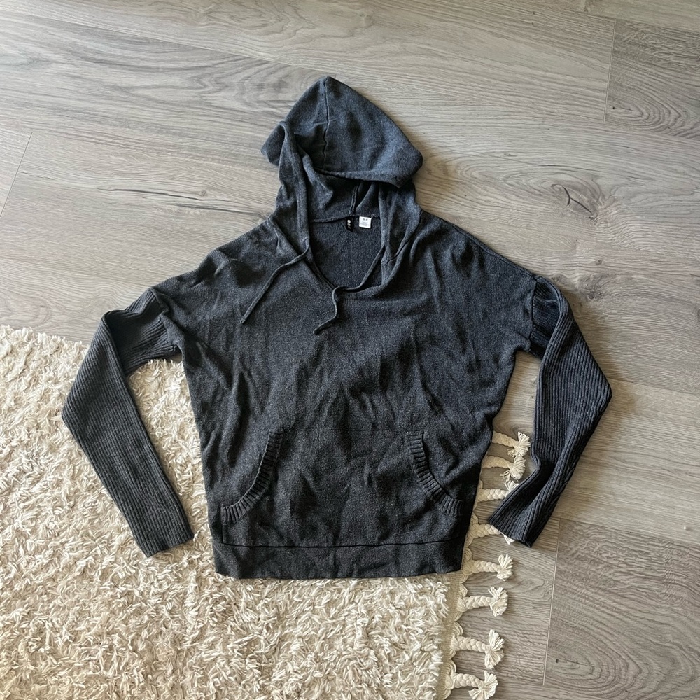 Sweater material hoodie